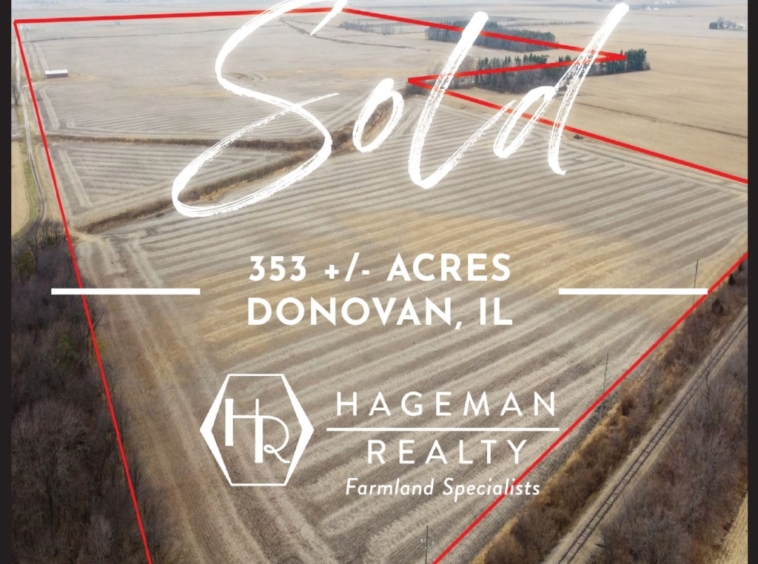 Iroquois County, IL 353 +/- Acres For Sale
